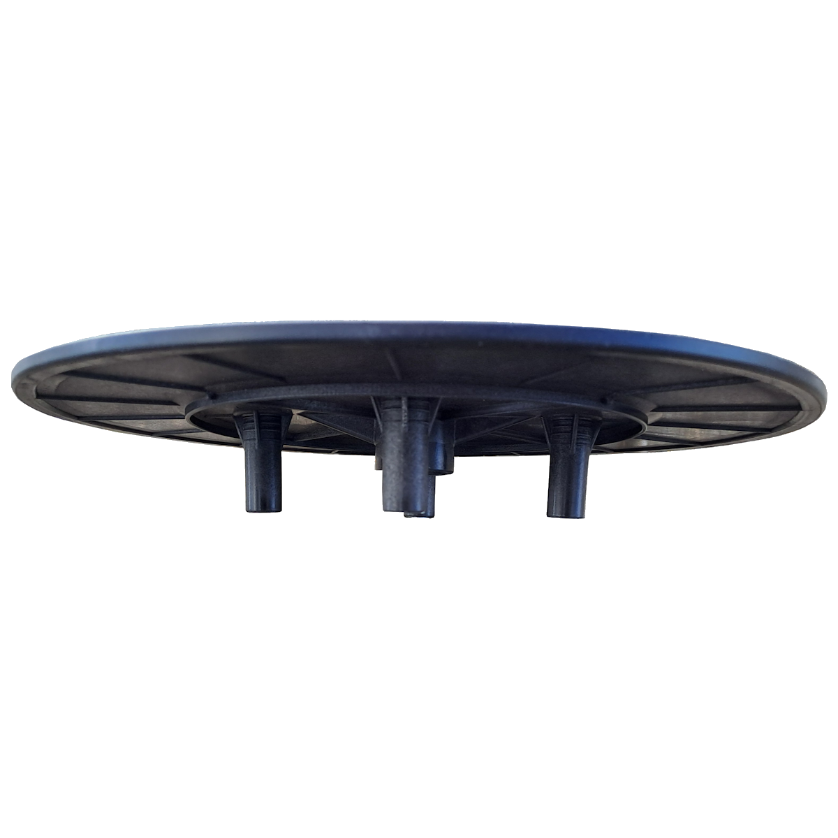 Mellanplatta med flikar till bolluppsamlare