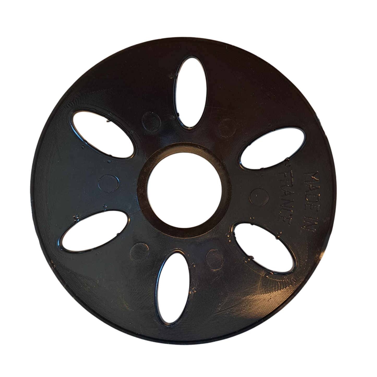 Cup saver i svart som löper lätt på flaggstången