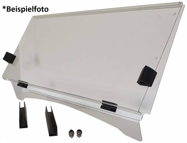 2-delad vindruta, för EZGO TXT Bj 1994-2013