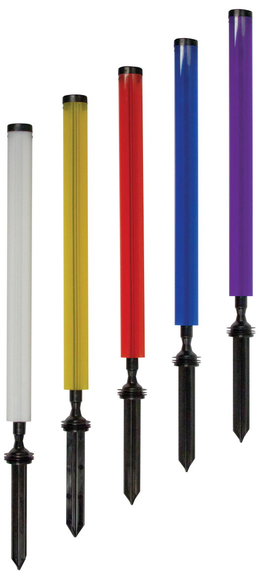 Flexibel märkningstolpe, röd