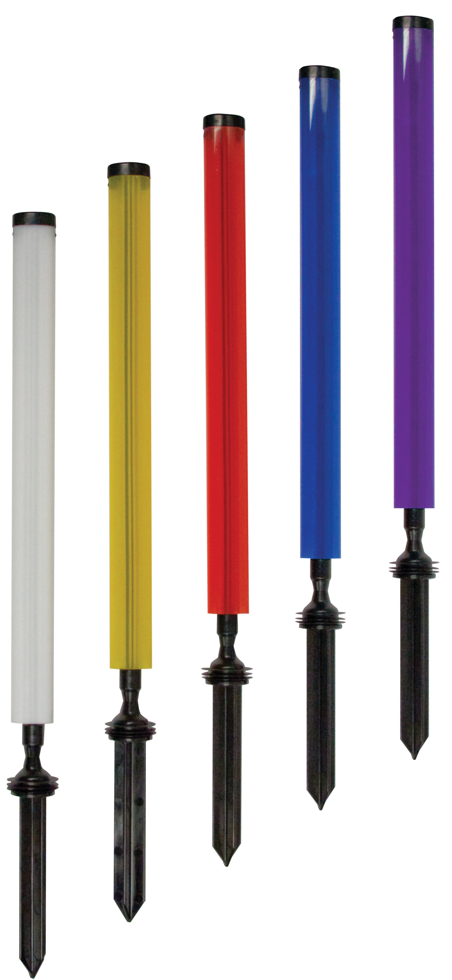 Flexibel märkningstolpe, gul