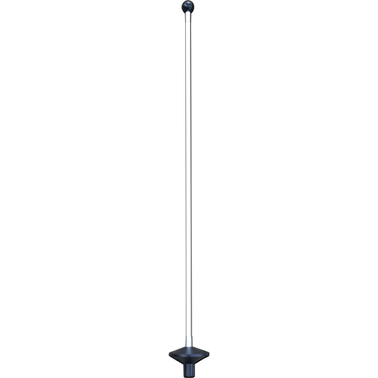 Putting Green glasfiberstång, vit, 90 cm