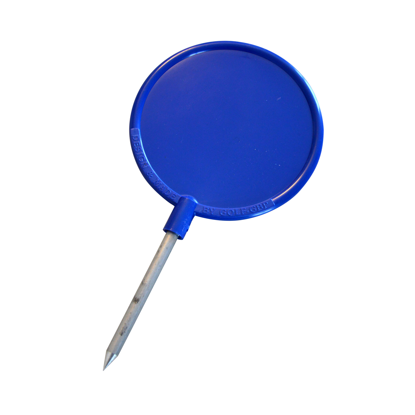 Tee-markering Rund, Ø 12 cm, blå