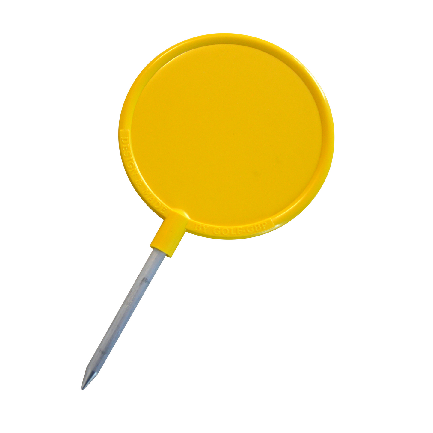 Tee-markering Rund, Ø 12 cm, Gul
