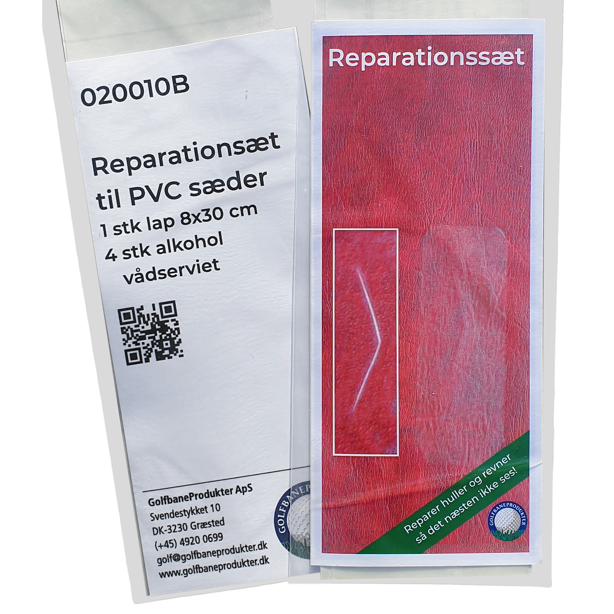 Reparations aid kit till PVC material
