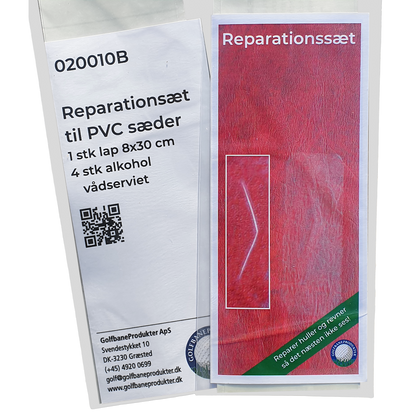 Reparations aid kit till PVC material