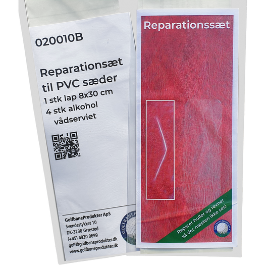 Reparations aid kit till PVC material