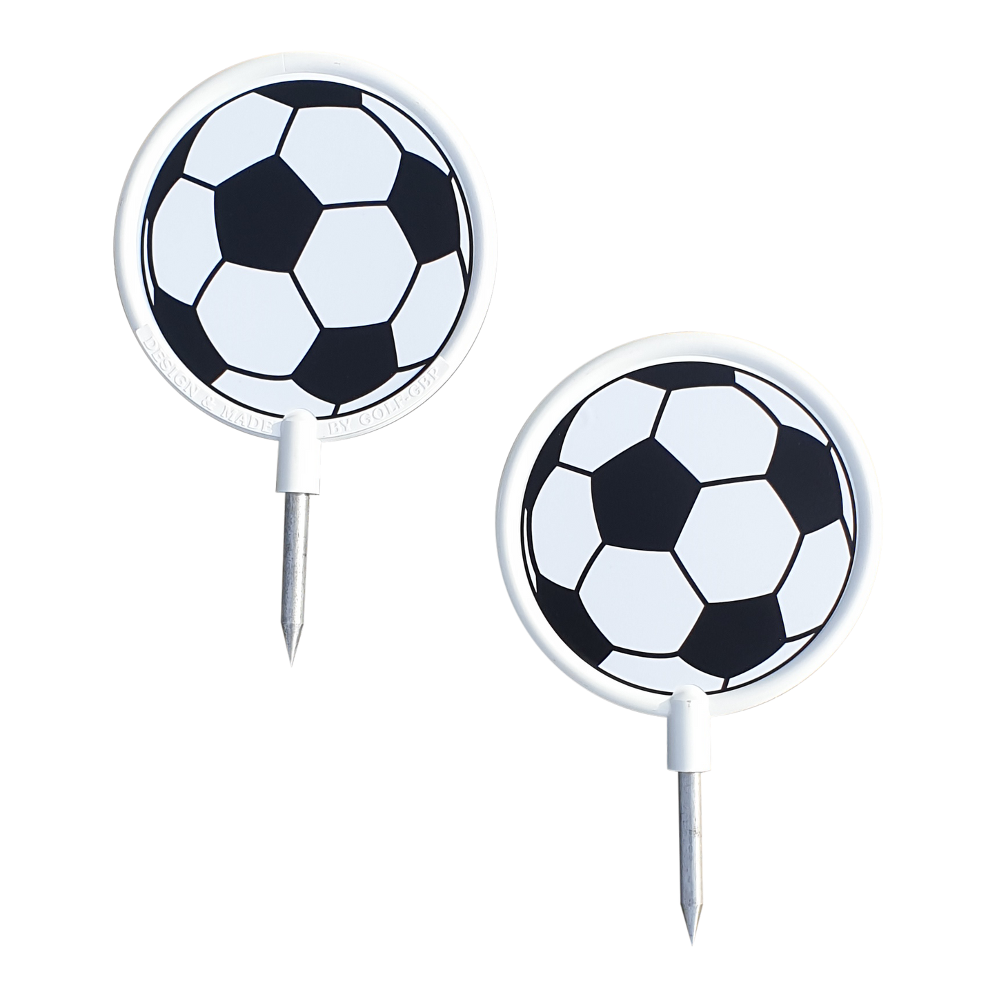 Fotbollssymbol för tee markering