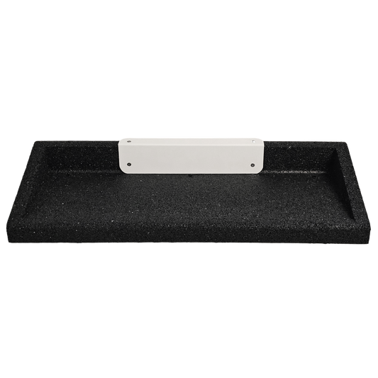 Sponsorskylt till bollmagasin utan tryck, 30 x 9.5 cm