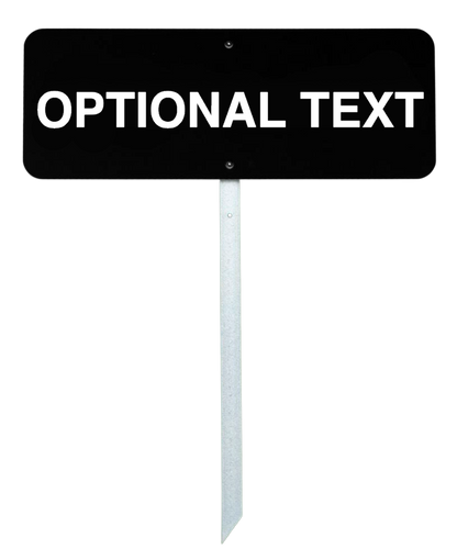 Golfskylt 40x15 cm - med anpassad text