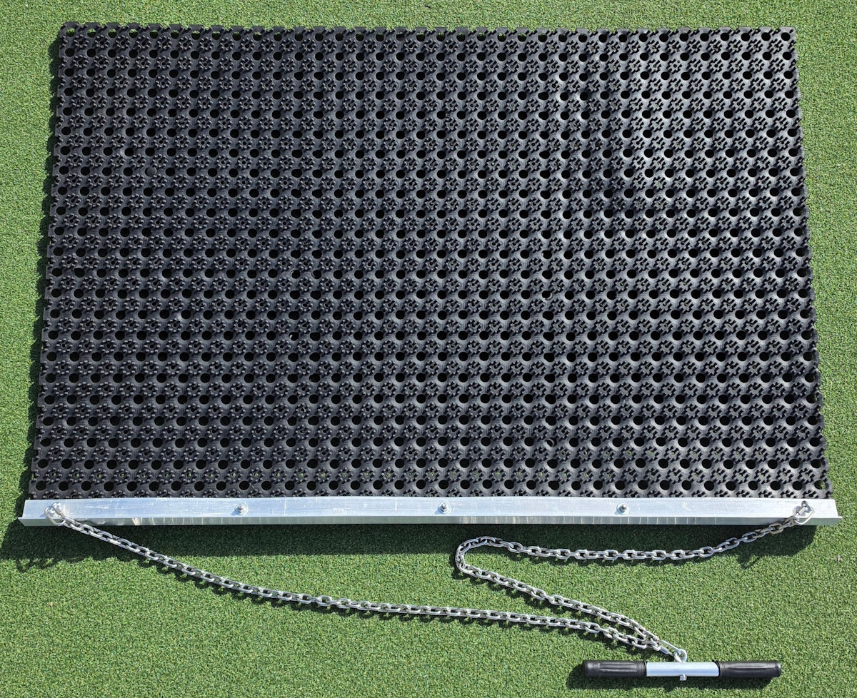 Dragnät av gummi, 1,5 x 1m.