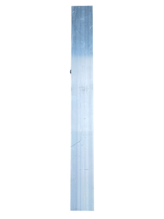 Fundament i aluminium. 50x30x2 mm
