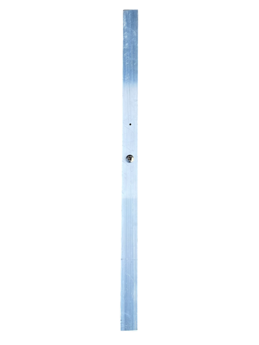 Fundament i aluminium. 20x25x2 mm