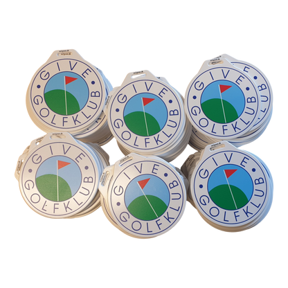 Bagbricka Ø 100mm digitaltryck på 1 sida