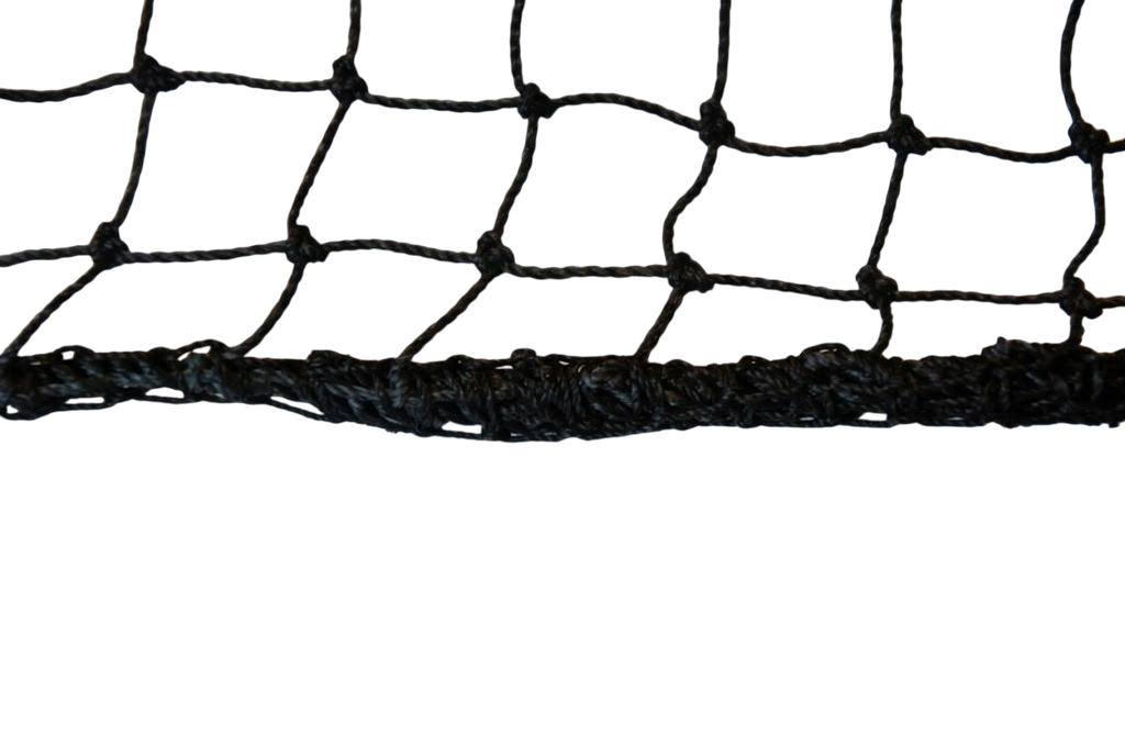Golfboll stoppnät, svart m/rep, 3 x 25 m