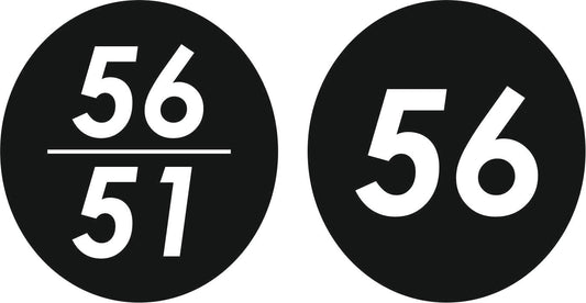 Klistermärke 11 cm för hektrometersystemet