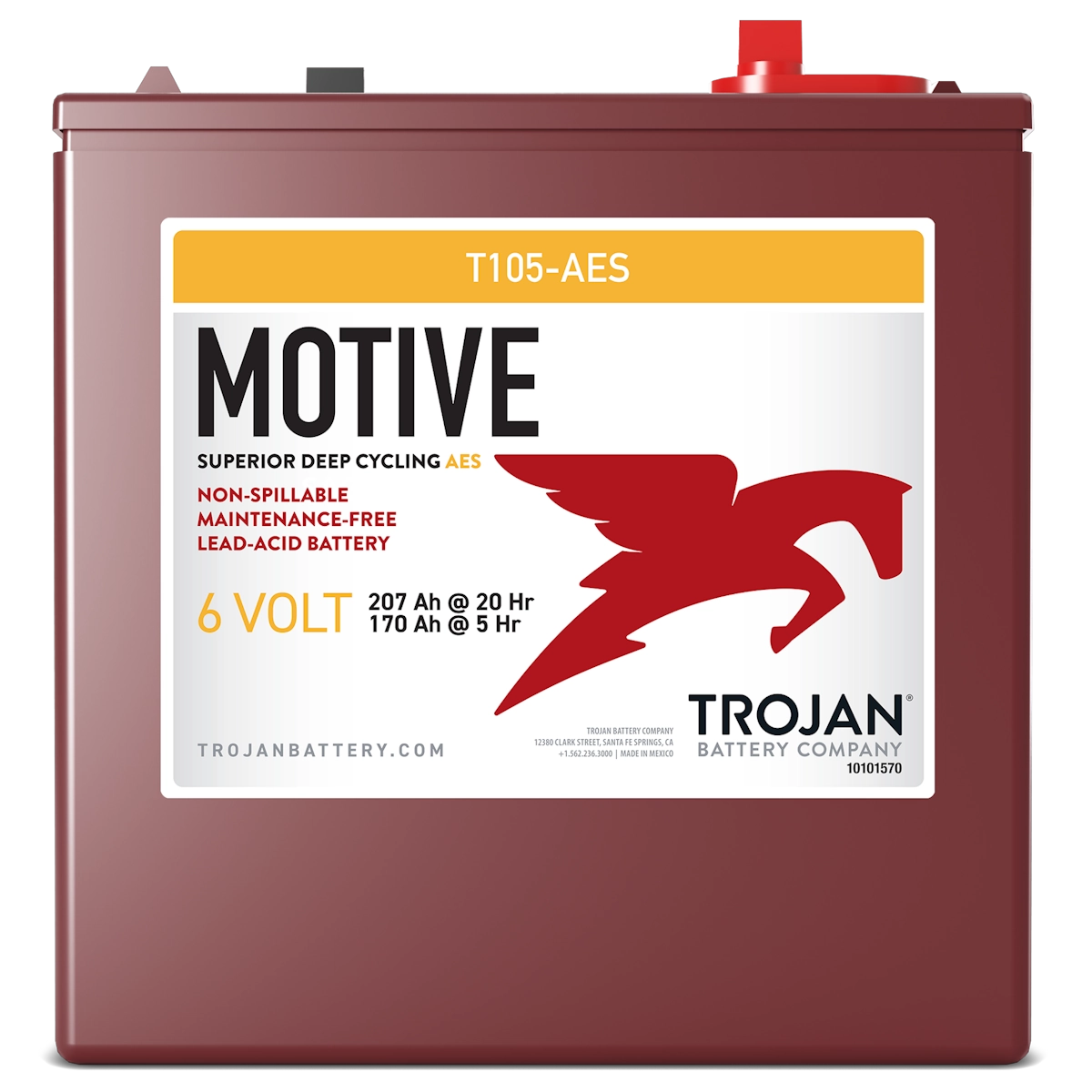 Trojan AES 6V AGM Djuptcykelbatteri