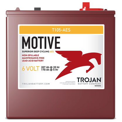 Trojan AES 6V AGM Djuptcykelbatteri