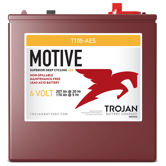 Trojan AES 6V AGM Djuptcykelbatteri