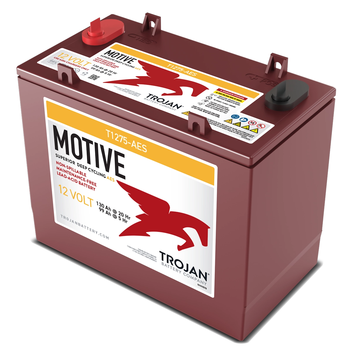 Trojan AES 12V AGM Djuptcykelbatteri