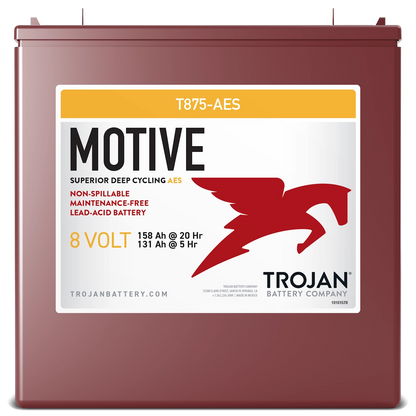 Trojan AES 8V AGM Djuptcykelbatteri