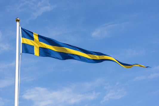 Nationalvimpel till 6 meter flaggstång