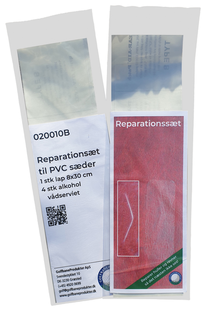 Reparations aid kit till PVC material