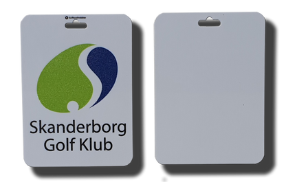 Bagbricka 92x67mm digitaltryck på 1 sida