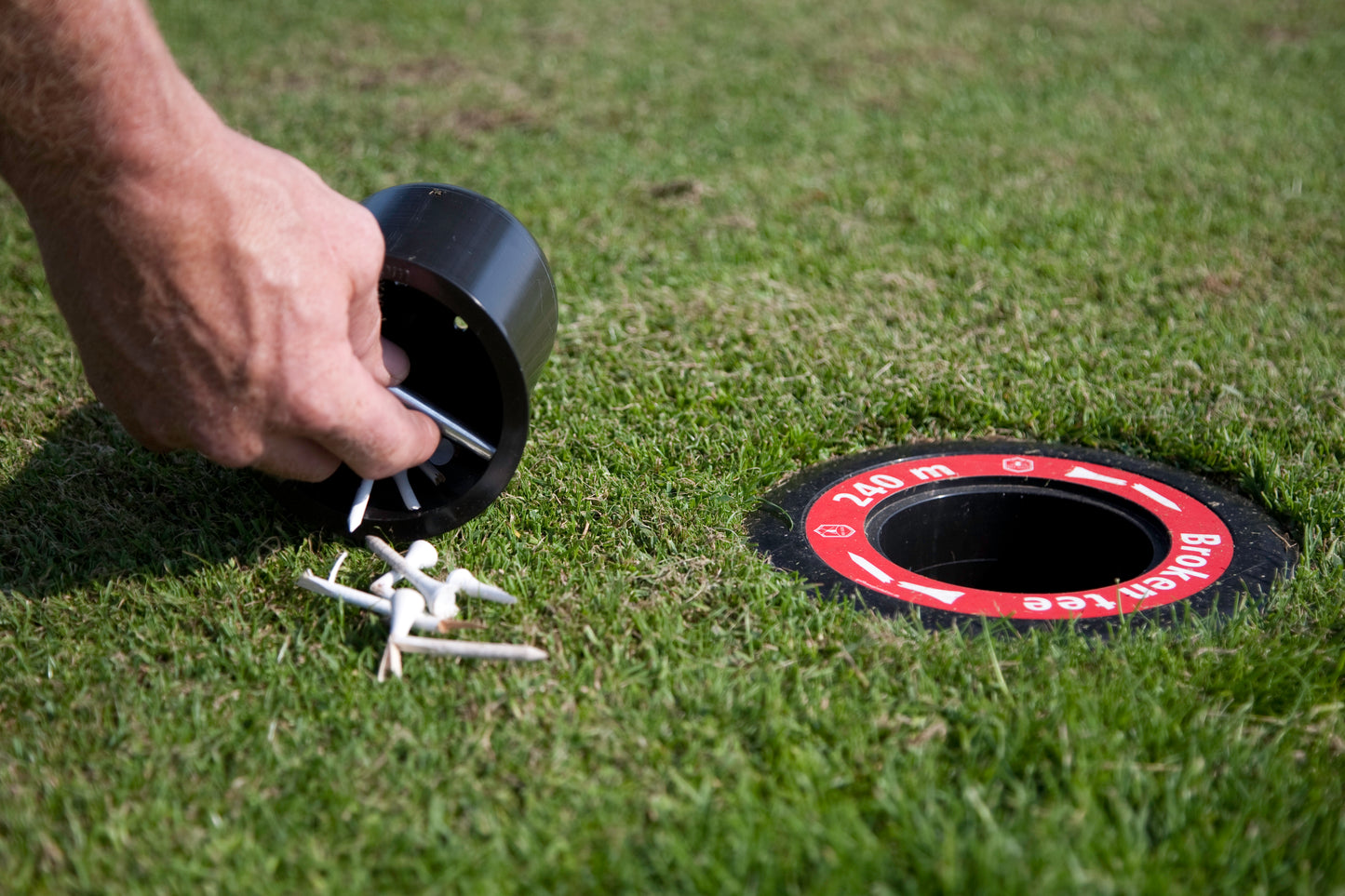 Broken Tee Ground w/ blue sticker