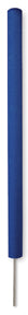 24" (61 cm) Recycled Plastic Round Yardage , blue