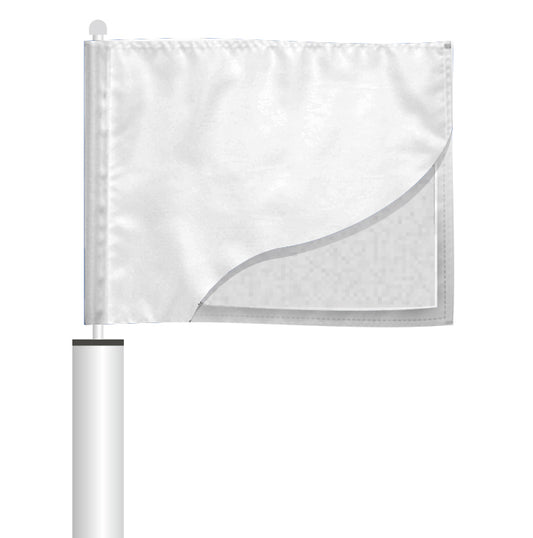 Flag with foam