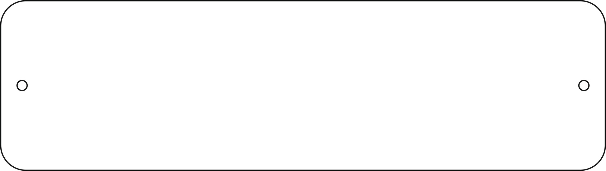 Sponsor Sign for Golf Ball Rack w/o print